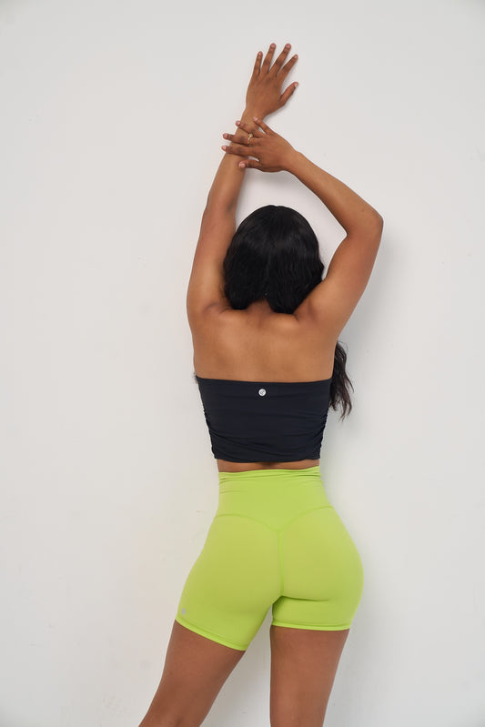 Apple Green  Essential 5in Biker Shorts PRESALE