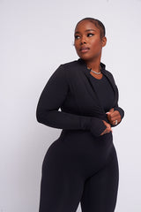 Black Cropped Mini Jacket PRESALE