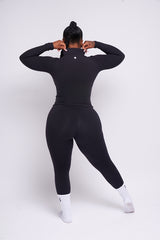 Black Zip Pullover PRESALE
