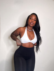 The Halter Cross Top